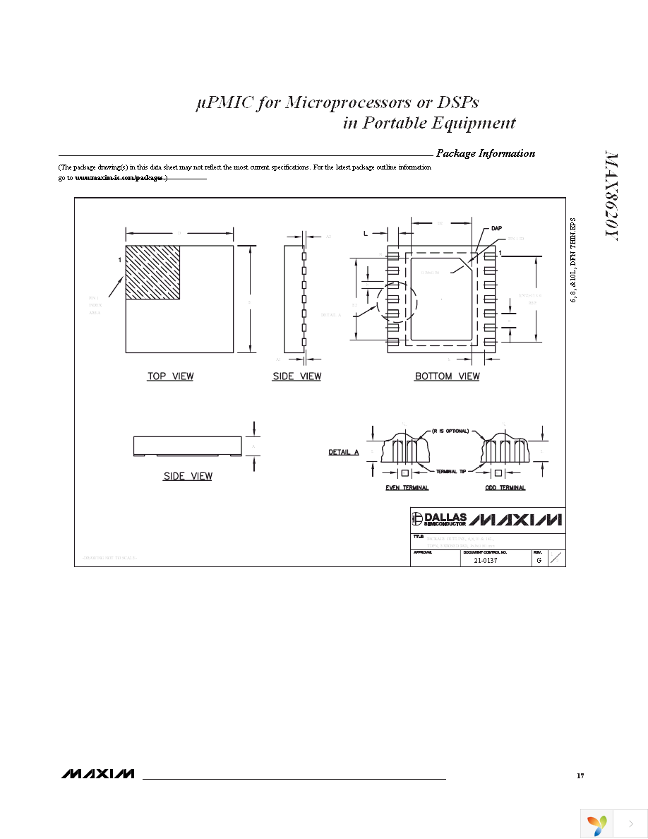 MAX8620YETD+T Page 17