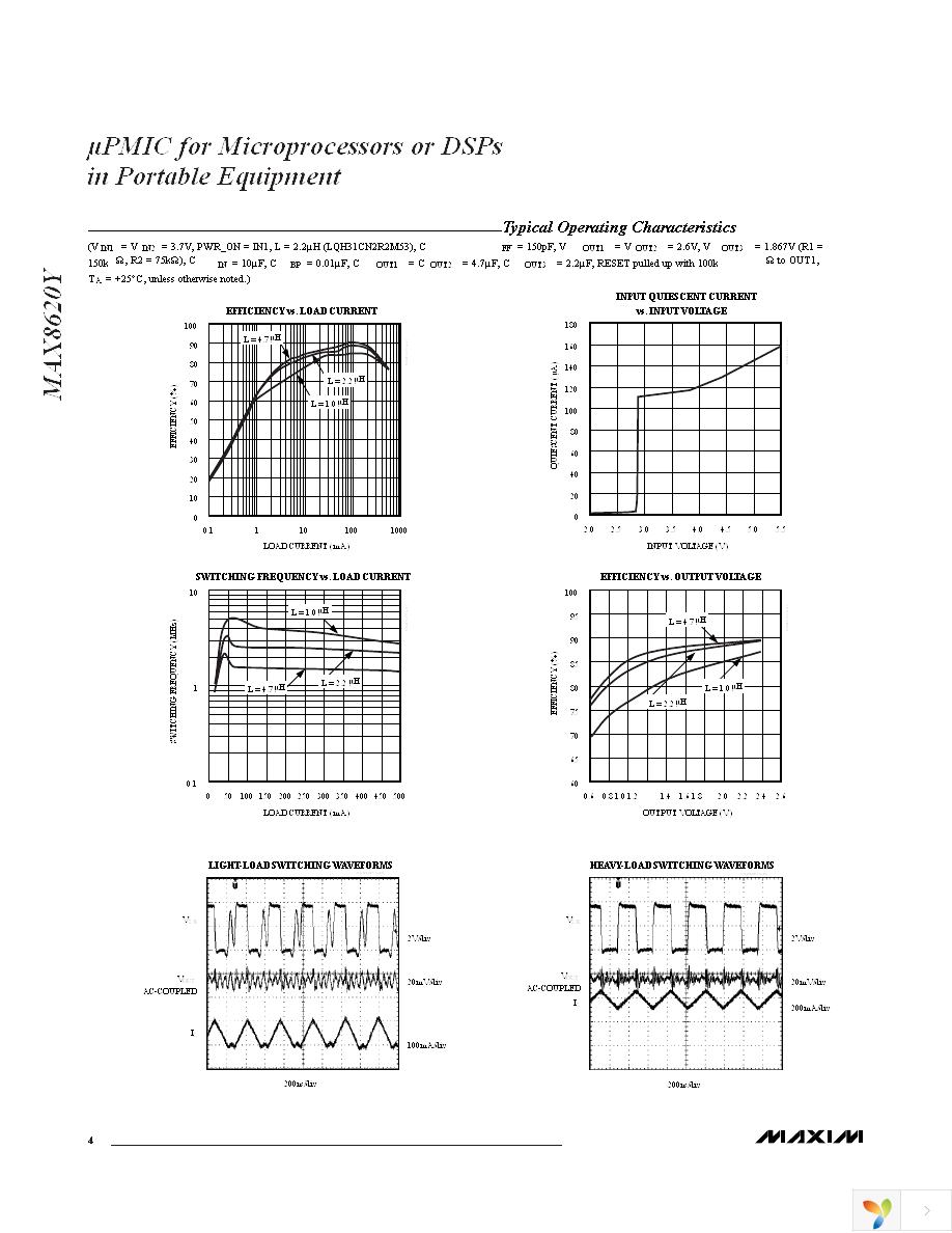MAX8620YETD+T Page 4