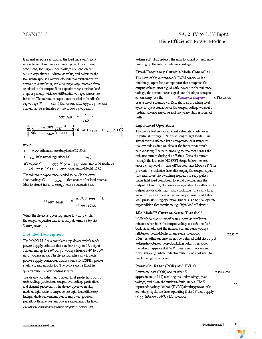 MAX17515ELI+T Page 12