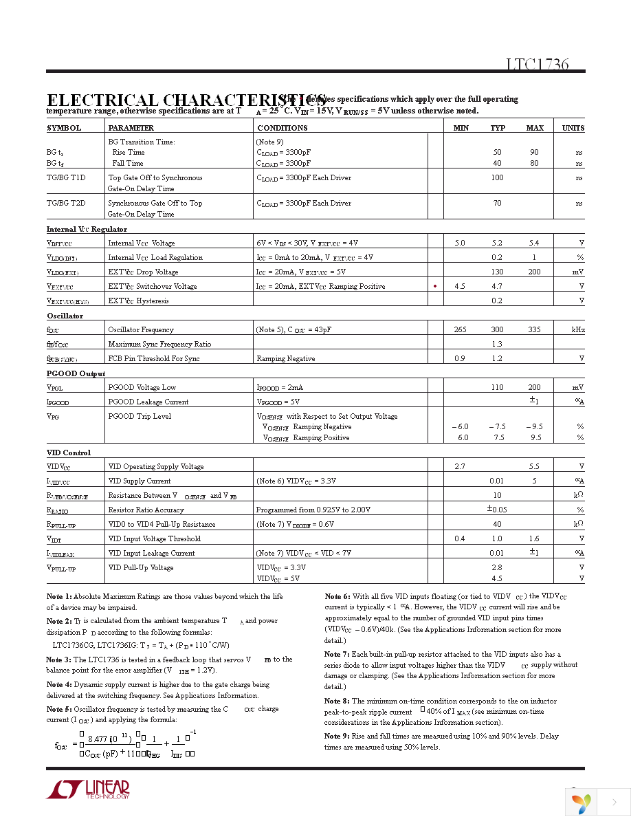 LTC1736CG Page 3