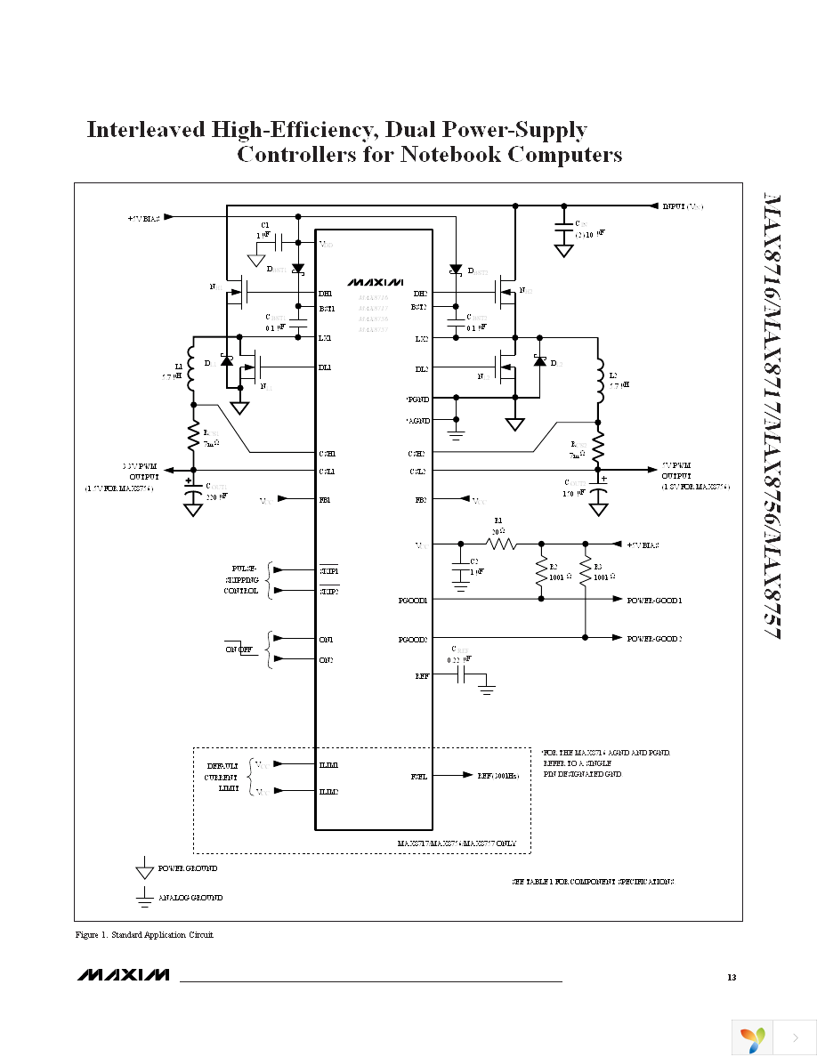 MAX8717ETI+T Page 13