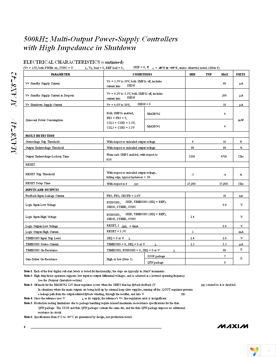 MAX8741EAI+T Page 6