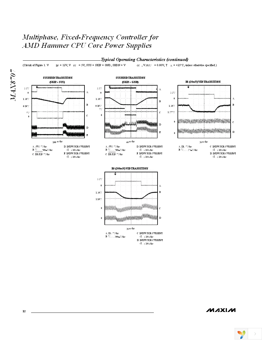 MAX8707ETL+ Page 12