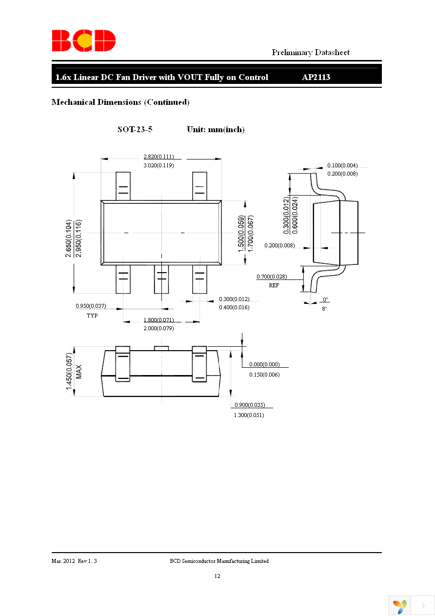 AP2113MTR-G1 Page 12