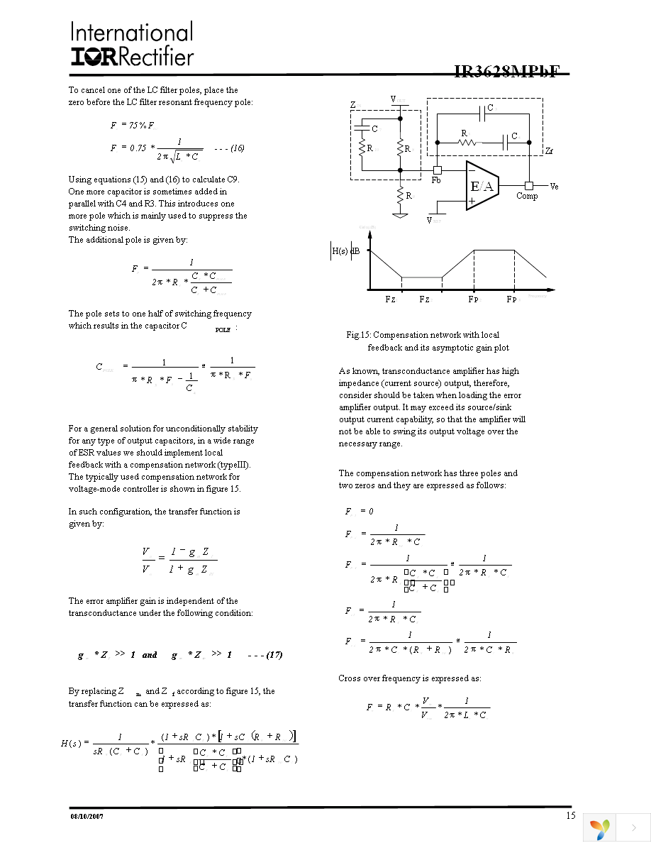 IR3628MTRPBF Page 15