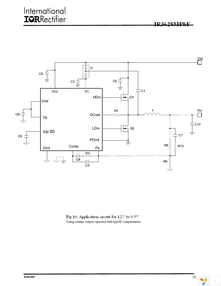 IR3628MTRPBF Page 18