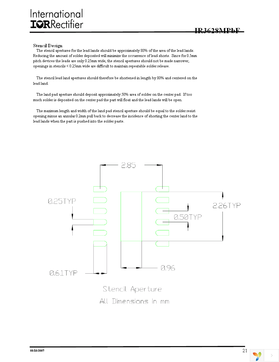 IR3628MTRPBF Page 21