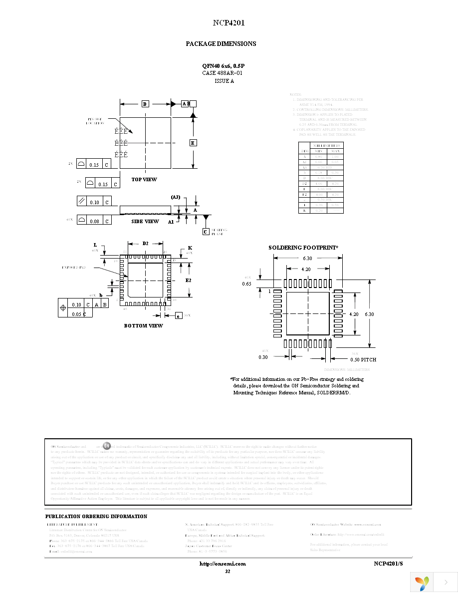 NCP4201MNR2G Page 32