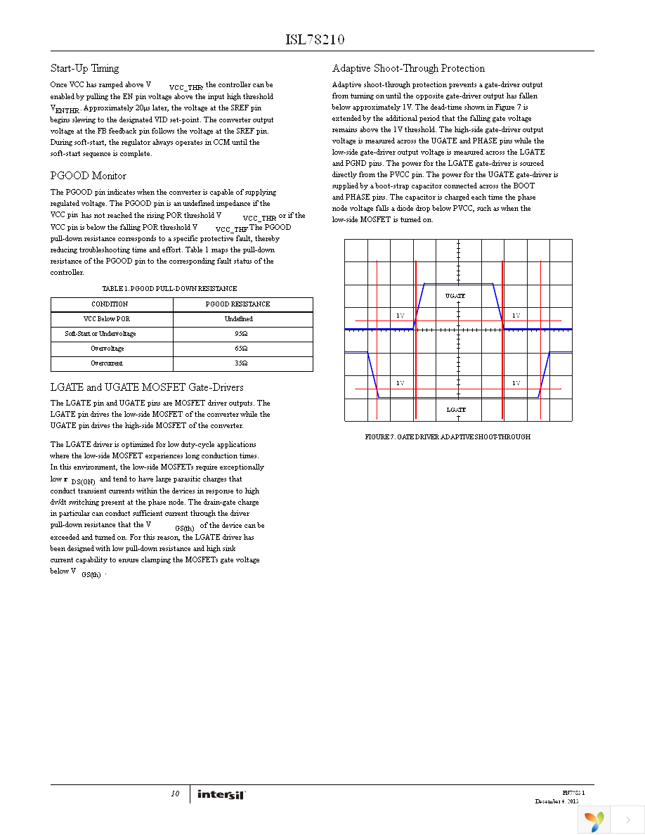 ISL78210ARUZ-T Page 10