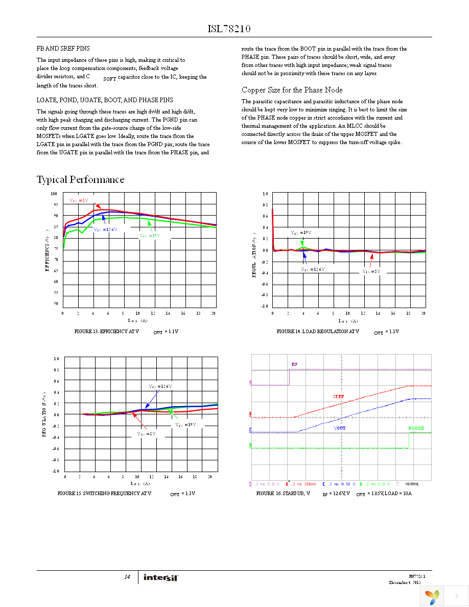 ISL78210ARUZ-T Page 14