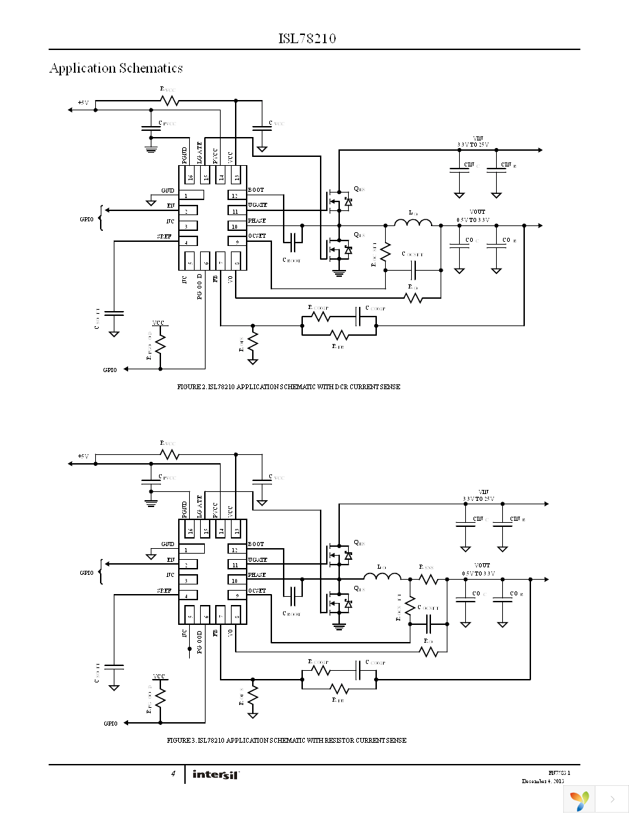 ISL78210ARUZ-T Page 4