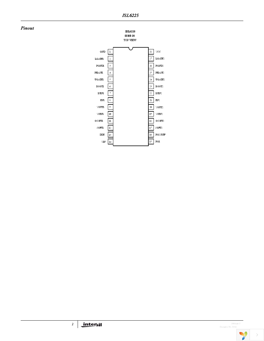 ISL6225CAZ-T Page 2