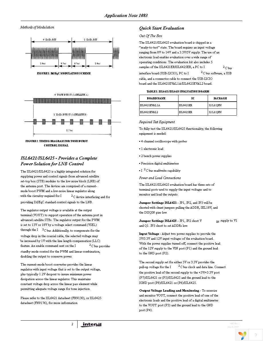 ISL6421ERZ-T Page 2