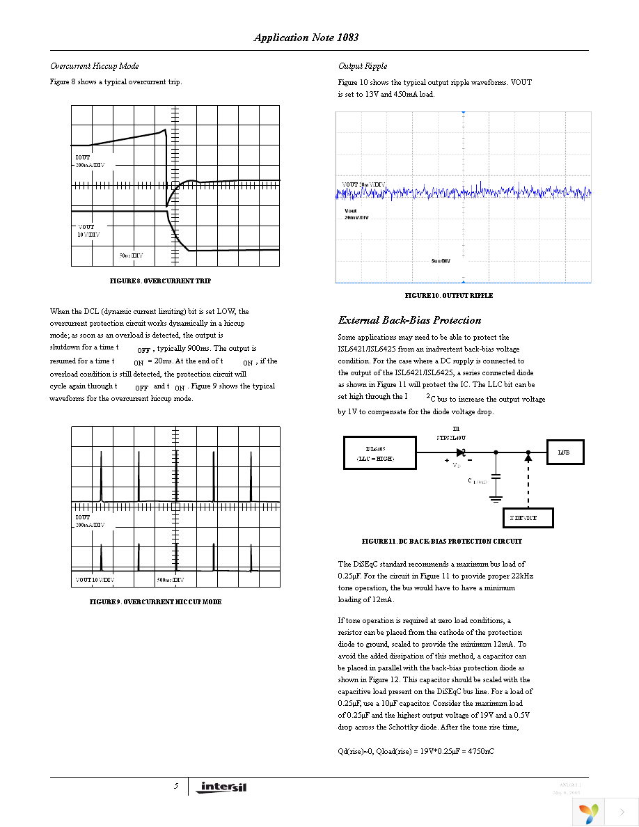 ISL6421ERZ-T Page 5