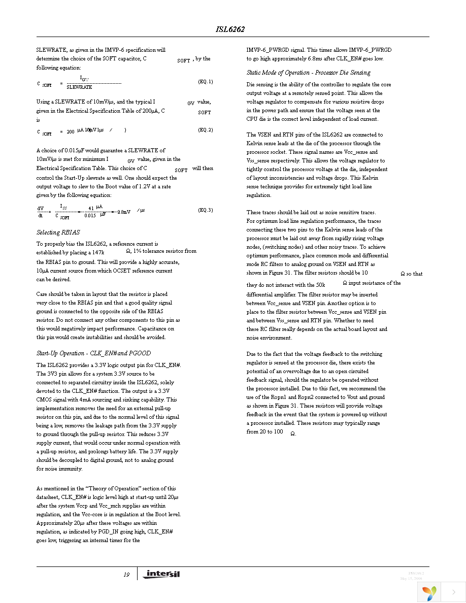 ISL6262CRZ-T Page 19