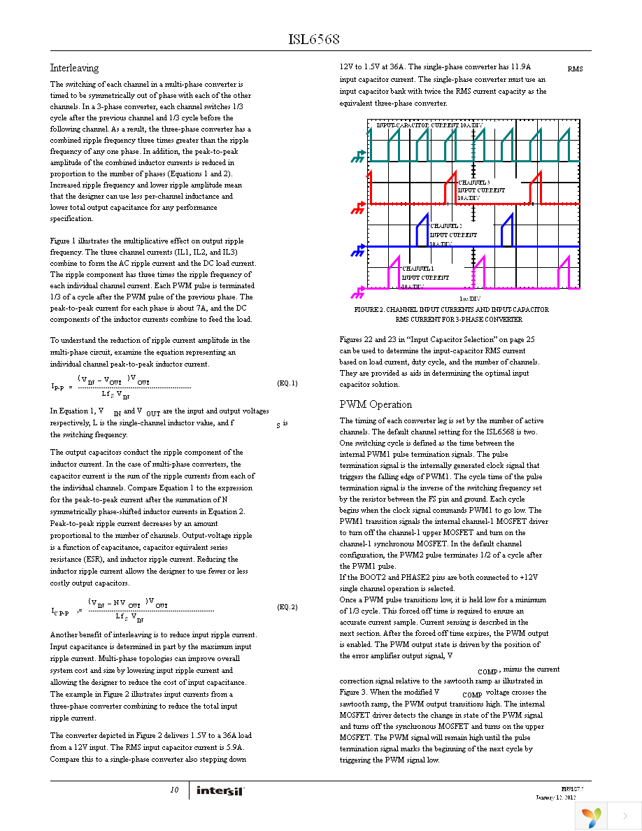 ISL6568CRZ-TKR5184 Page 10