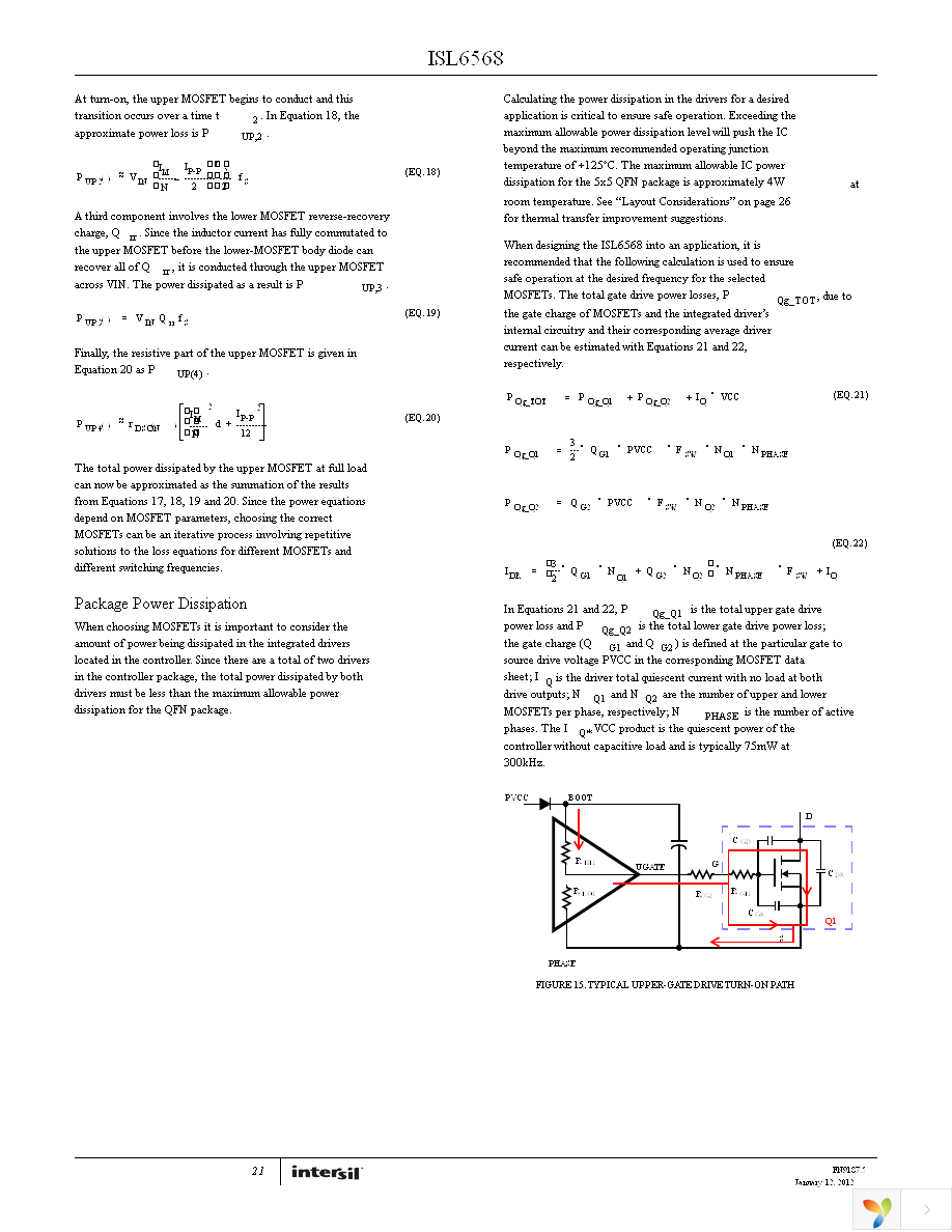 ISL6568CRZ-TKR5184 Page 21