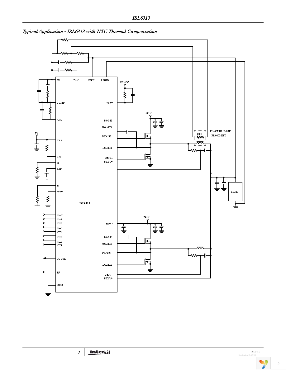 ISL6313CRZ-T Page 5