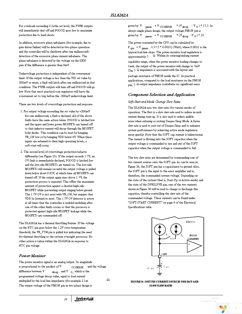 ISL6262AIRZ-T Page 19