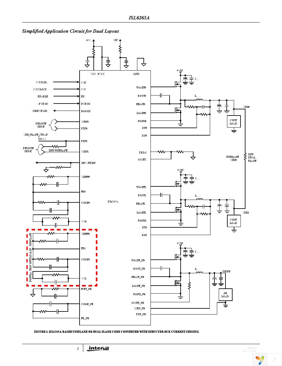 ISL6265AHRTZ Page 5