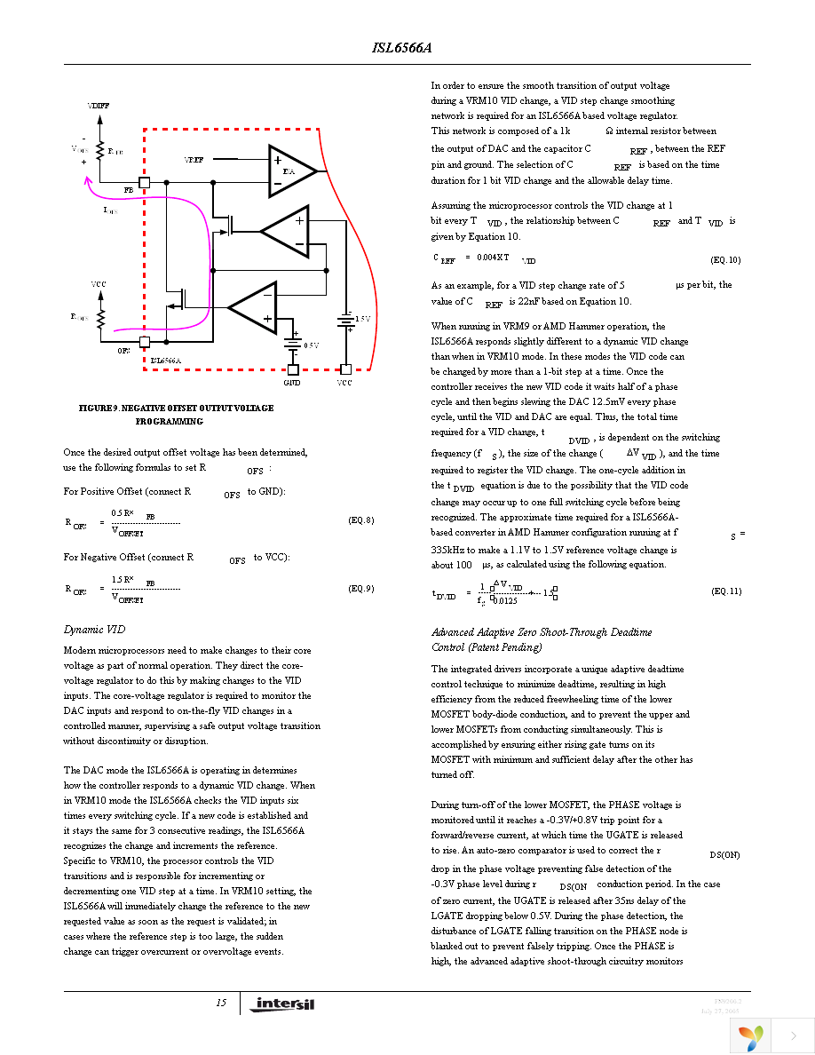 ISL6566ACRZ-T Page 15