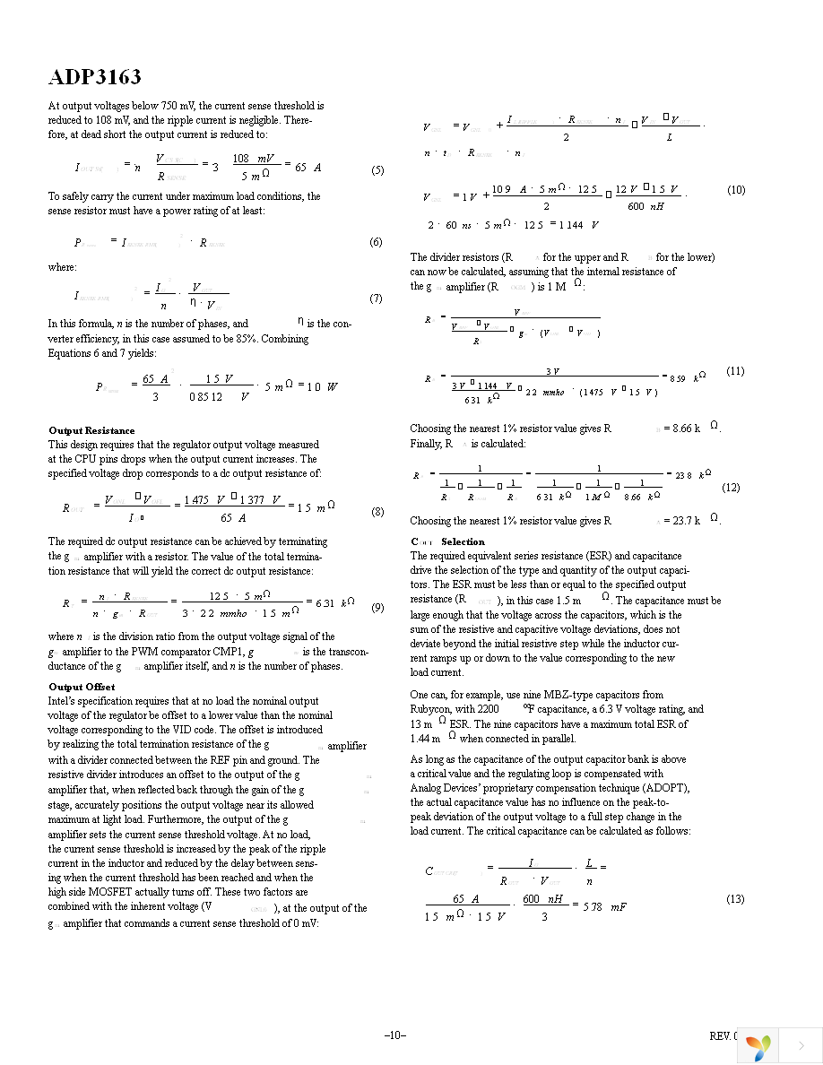 ADP3163JRUZ-REEL Page 10