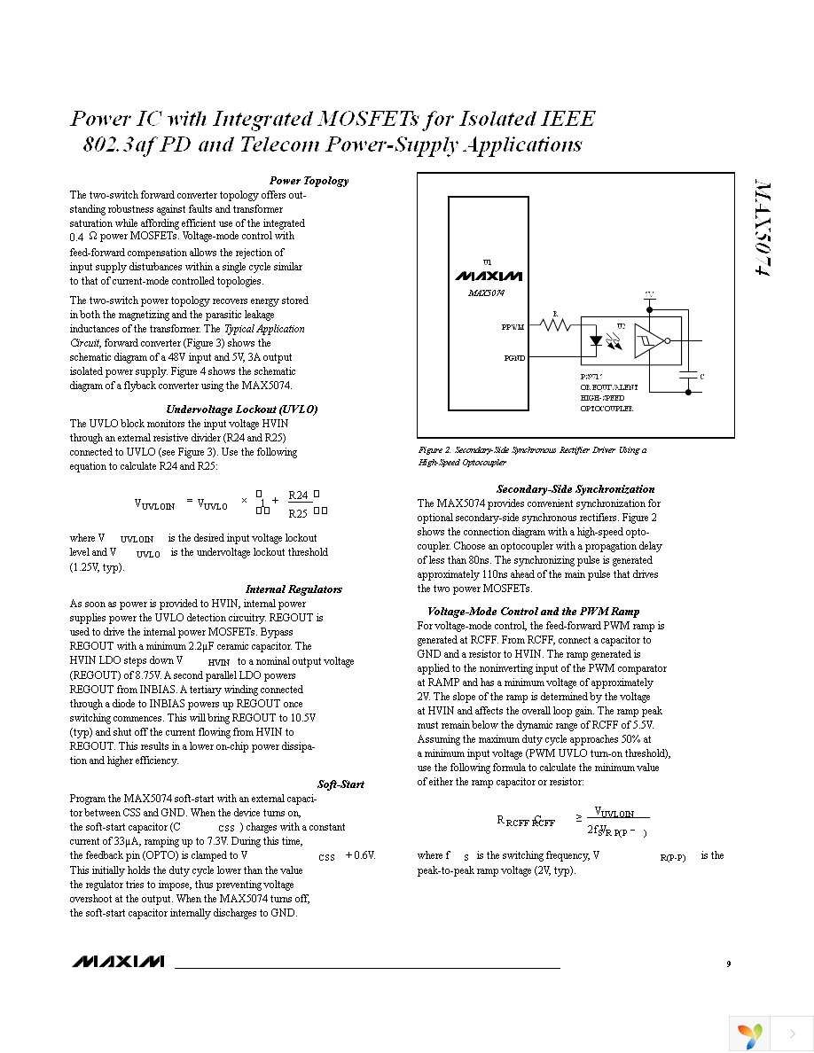 MAX5074AUP+ Page 9