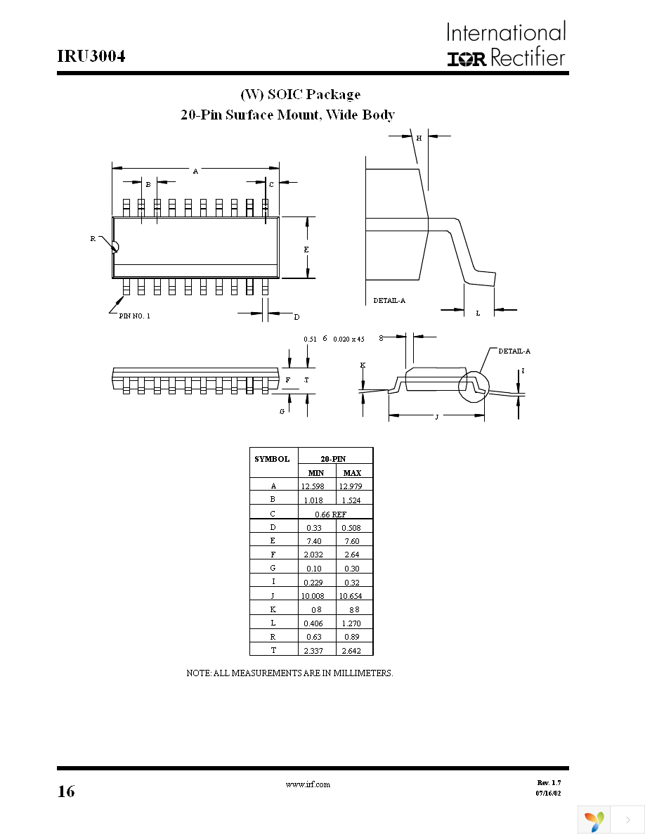 IRU3004CW Page 16