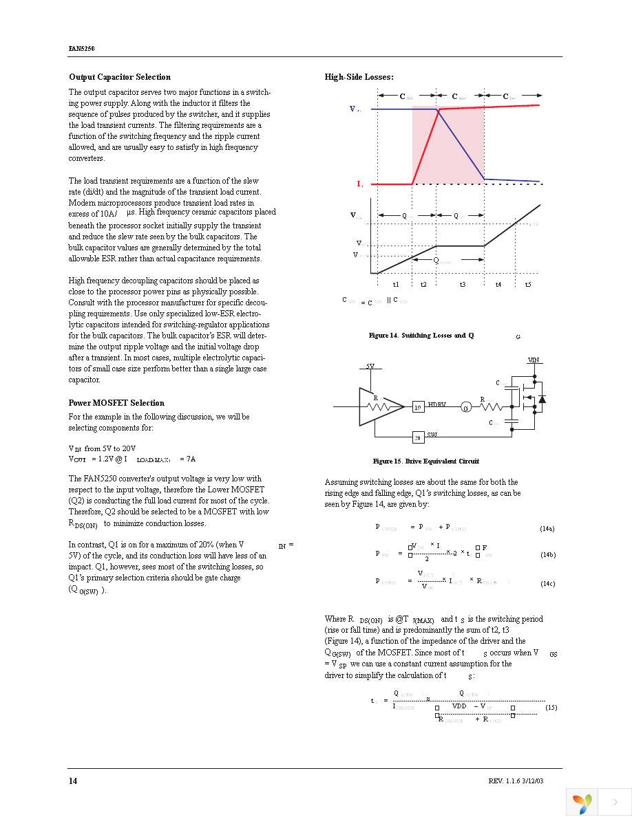 FAN5250QSCX Page 14