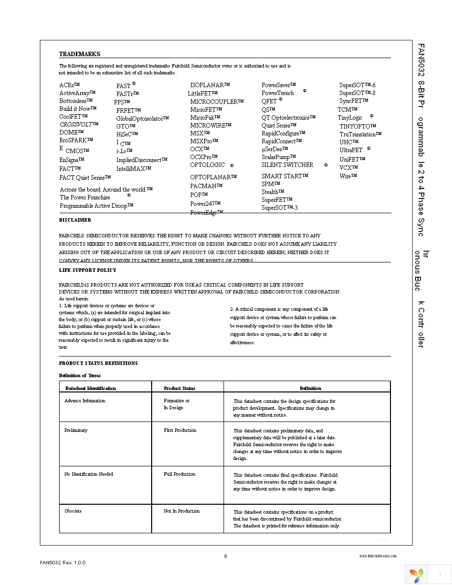 FAN5032MPX Page 6