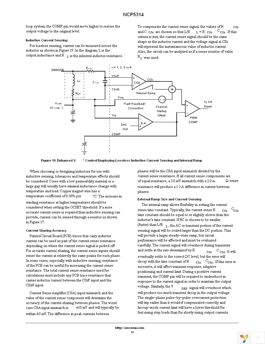 NCP5314FTR2 Page 15