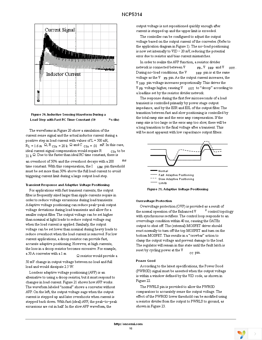 NCP5314FTR2 Page 16