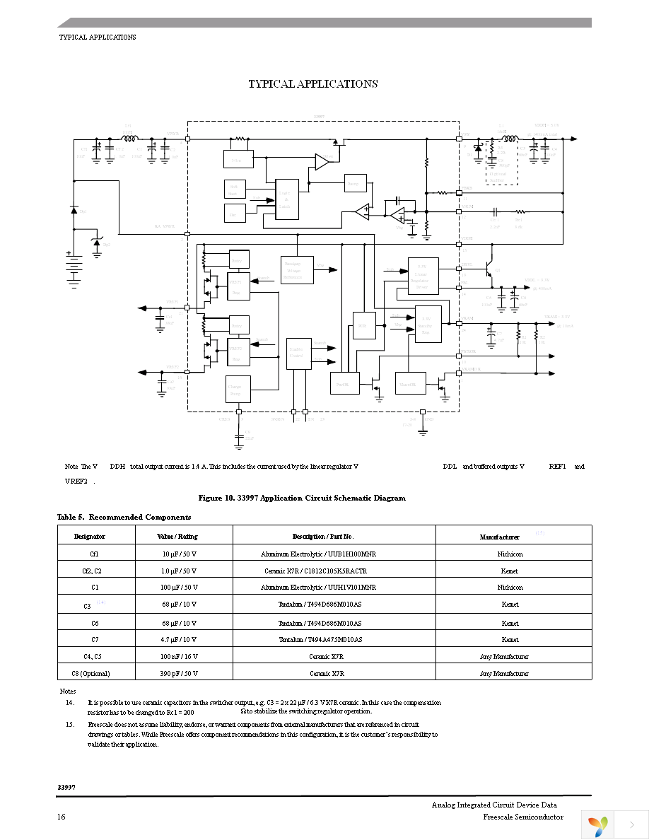 MC33997DW Page 16