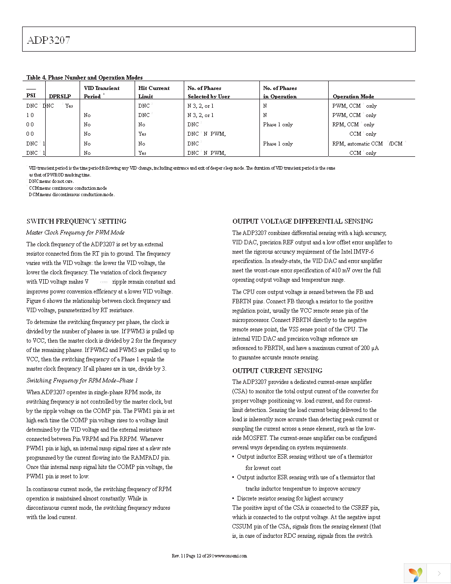 ADP3207JCPZ-RL Page 12