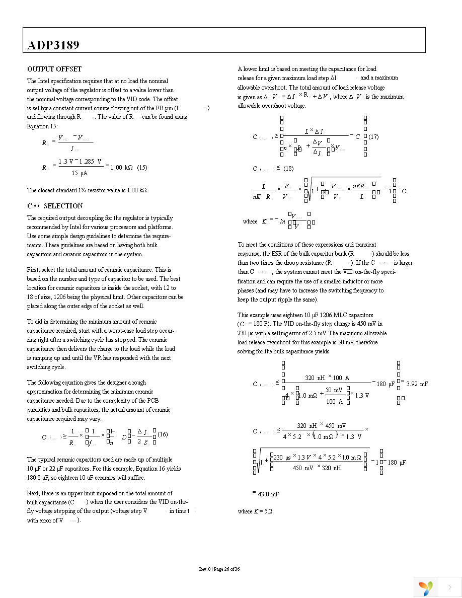 ADP3189JCPZ-RL Page 26