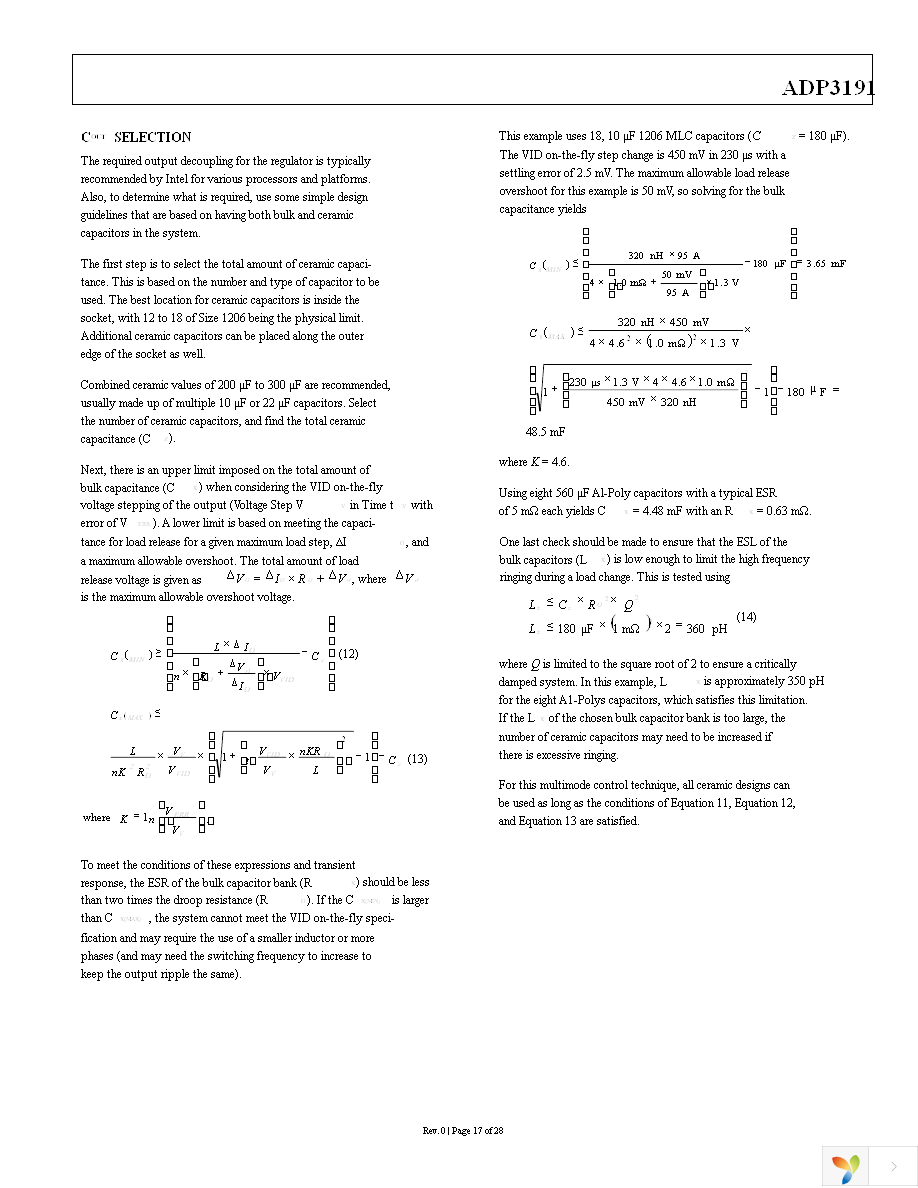 ADP3191AJRQZ-RL Page 17