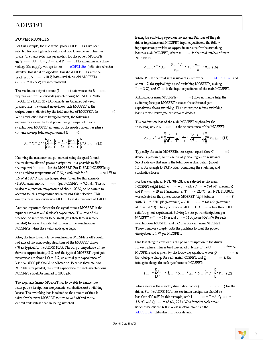 ADP3191AJRQZ-RL Page 18