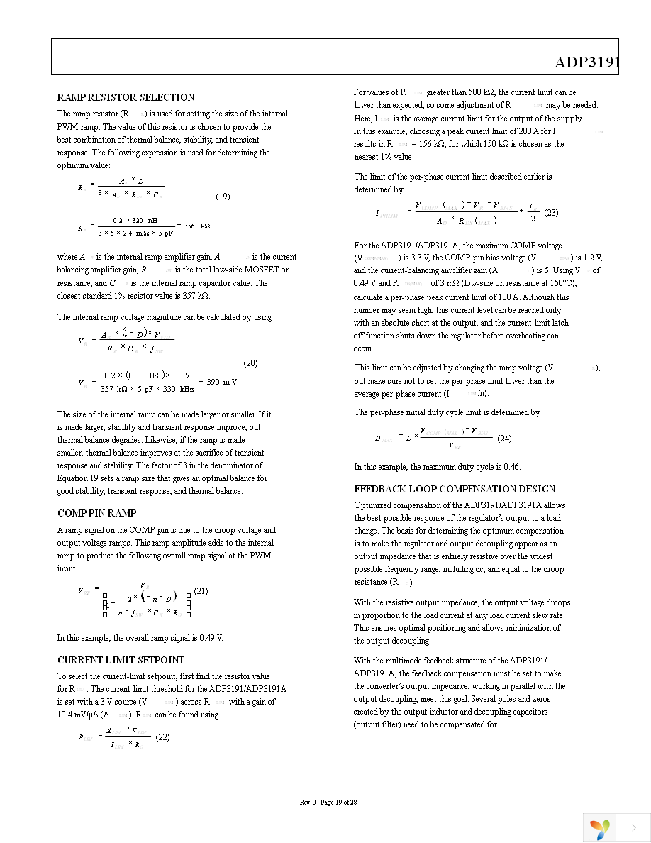 ADP3191AJRQZ-RL Page 19