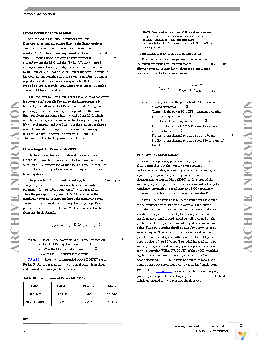 MC34701EK Page 32