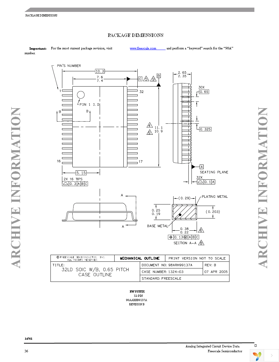 MC34701EK Page 36