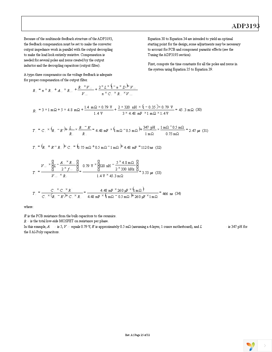 ADP3193JCPZ-RL Page 25