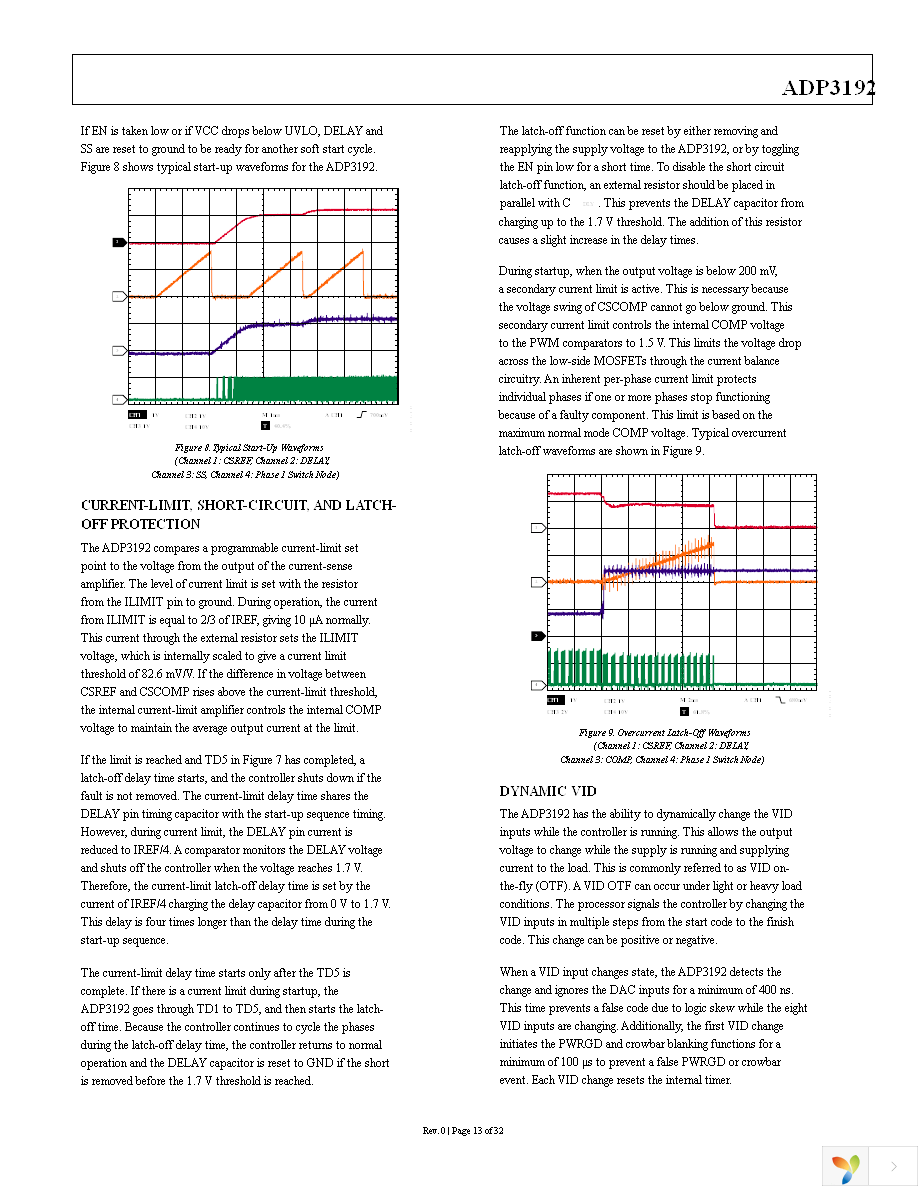 ADP3192JCPZ-RL Page 13