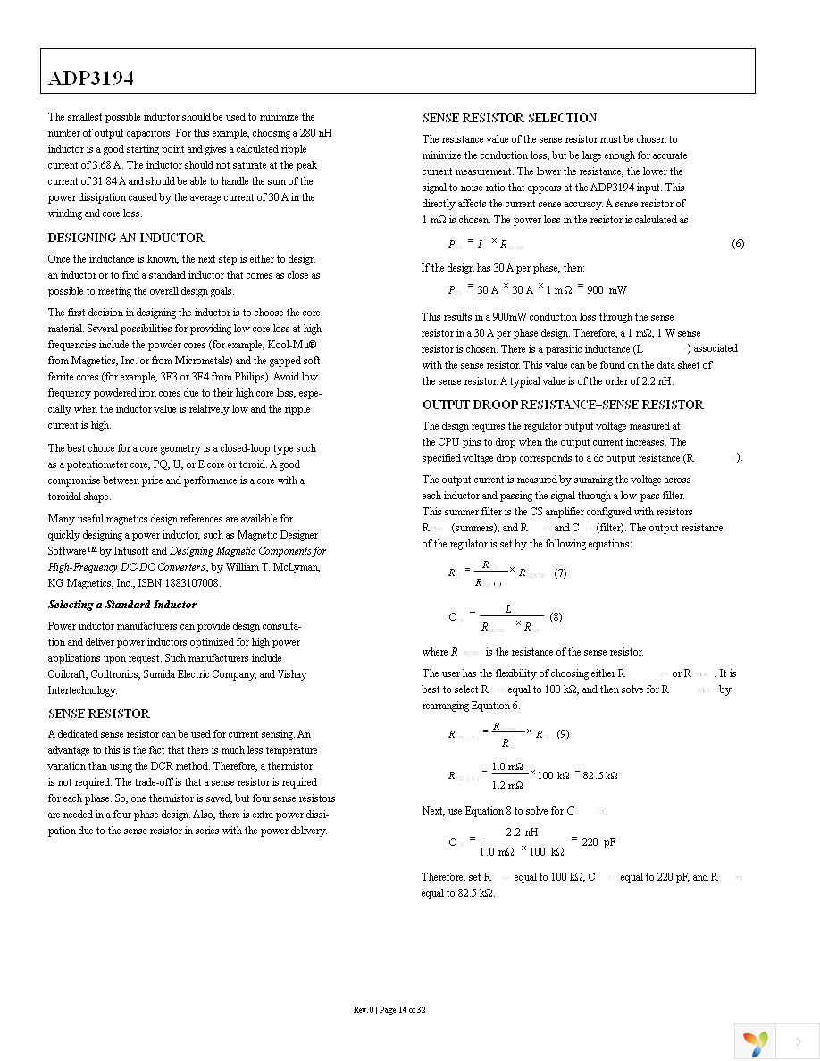 ADP3194JRUZ-RL Page 14