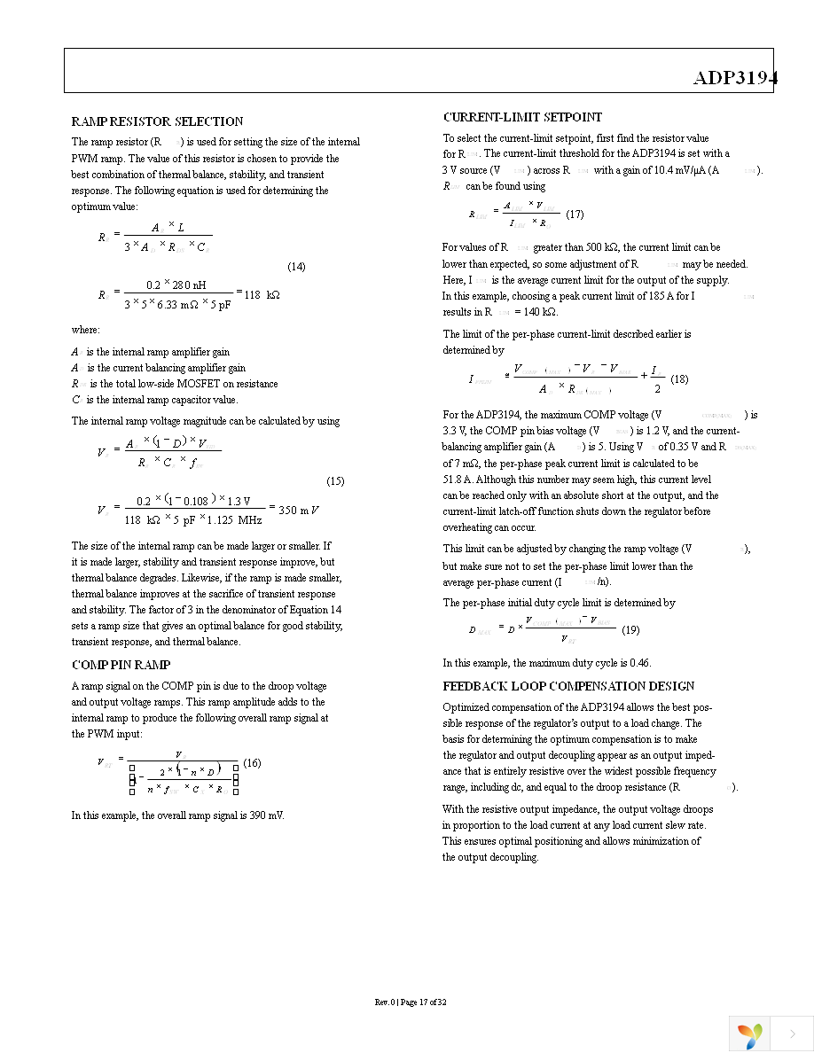 ADP3194JRUZ-RL Page 17