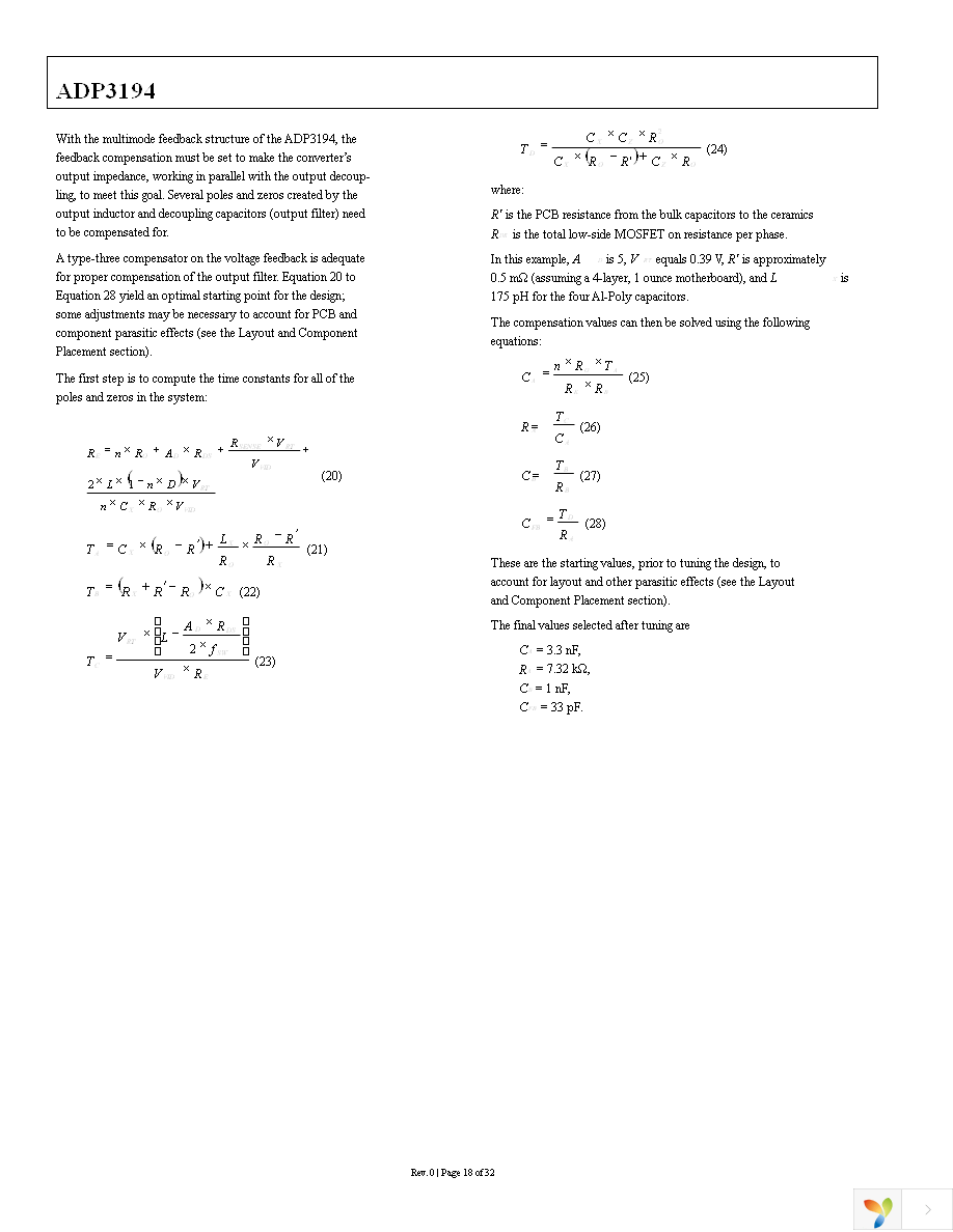 ADP3194JRUZ-RL Page 18