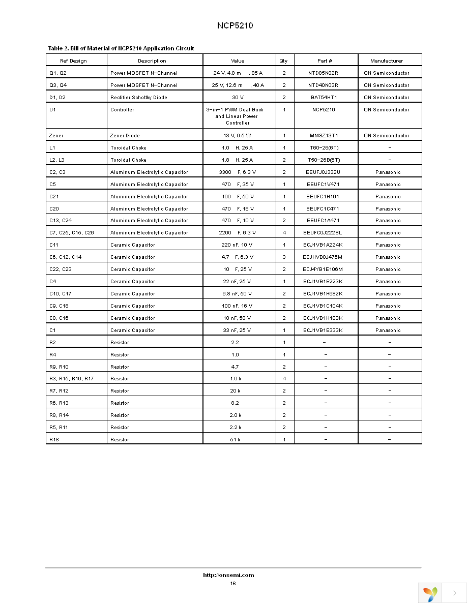 NCP5210MNR2 Page 16