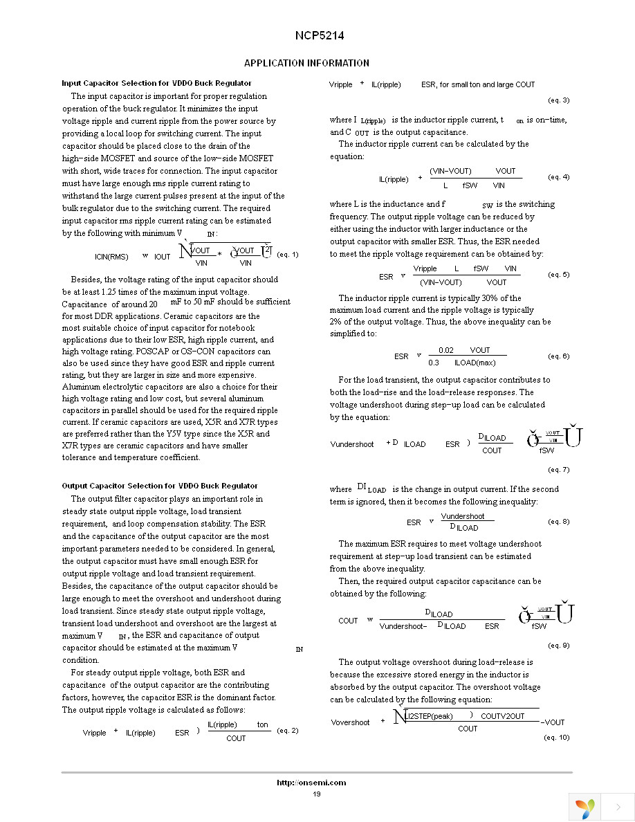 NCP5214MNR2 Page 19