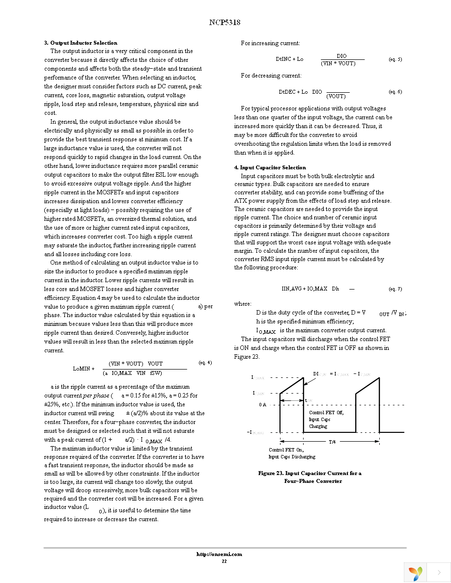 NCP5318FTR2 Page 22