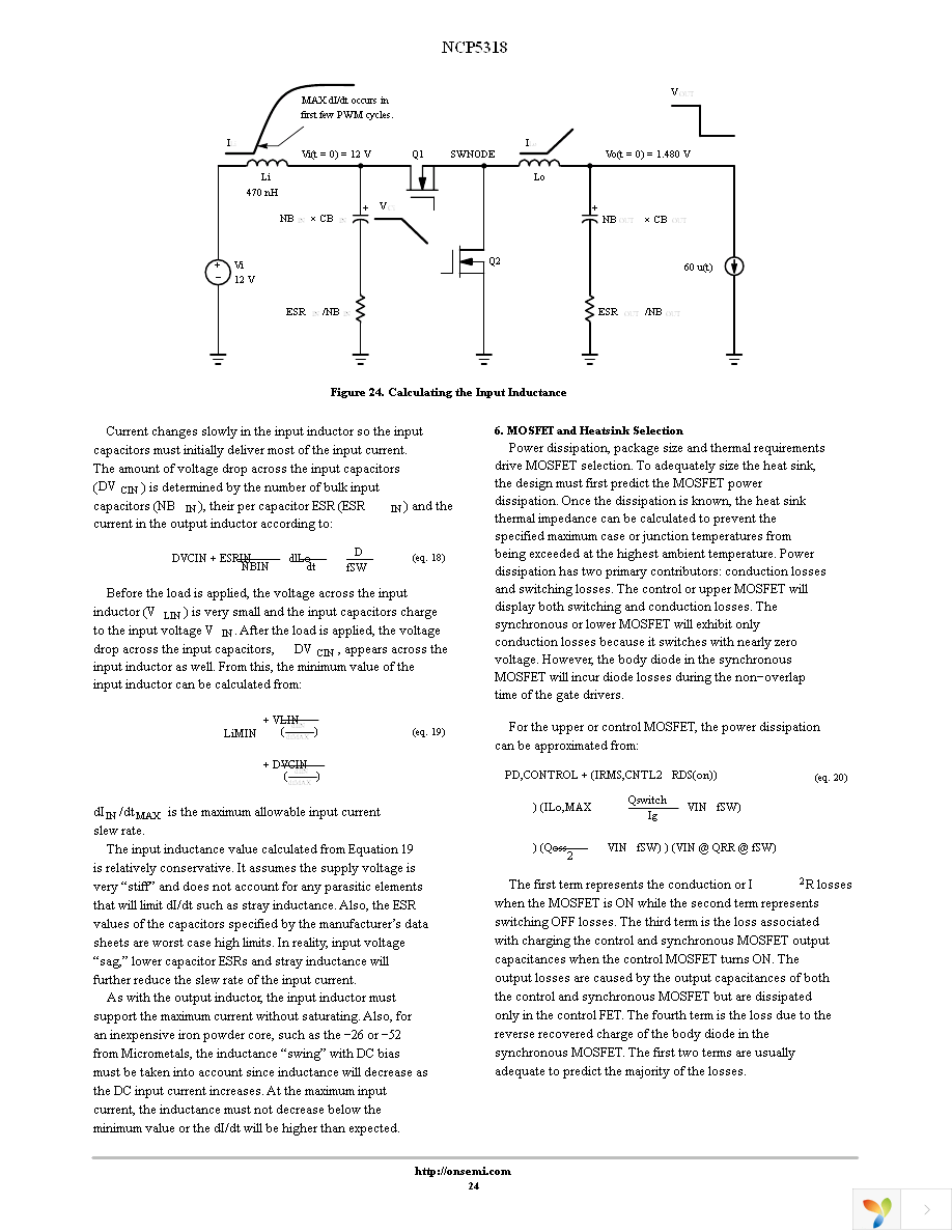 NCP5318FTR2 Page 24