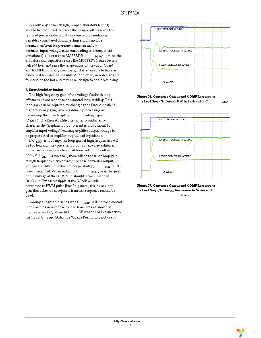 NCP5318FTR2 Page 26